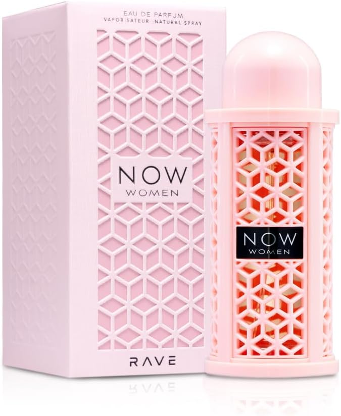 Rave Now Pink Eau de Parfum Spray for Women, 3.4 Ounce