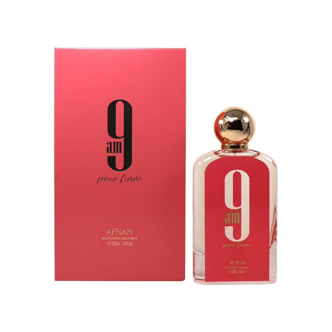 💛🌼 Afnan 9 AM Pour Femme – Eau de Parfum 3.4 oz 🌼💛