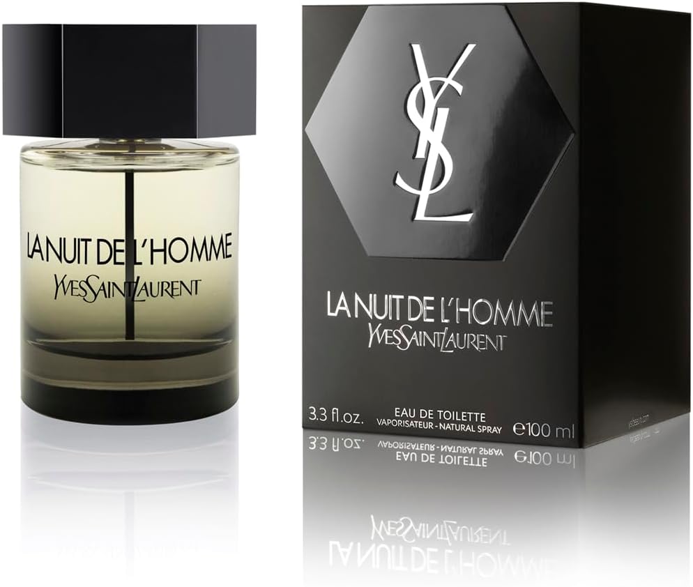 Yves Saint Laurent La Nuit De L’Homme – Eau de Toilette 3.3 oz (Men)