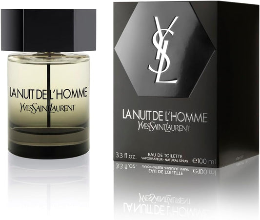 Yves Saint Laurent La Nuit De L’Homme – Eau de Toilette 3.3 oz (Men)