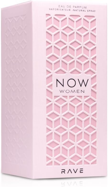 Rave Now Pink Eau de Parfum Spray for Women, 3.4 Ounce