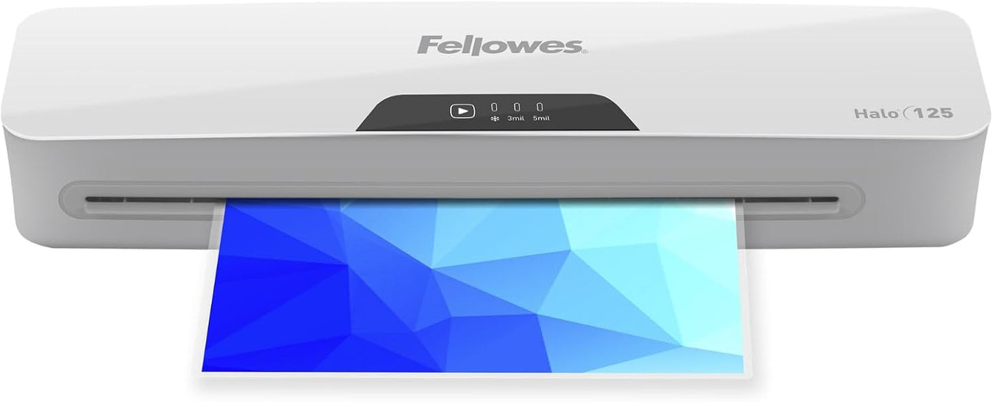 Fellowes Halo 125 Laminator with Pouch Starter Kit