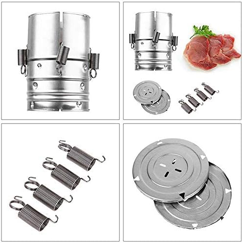 3‑Layer Stainless Steel Ham Press Maker – Round Shape