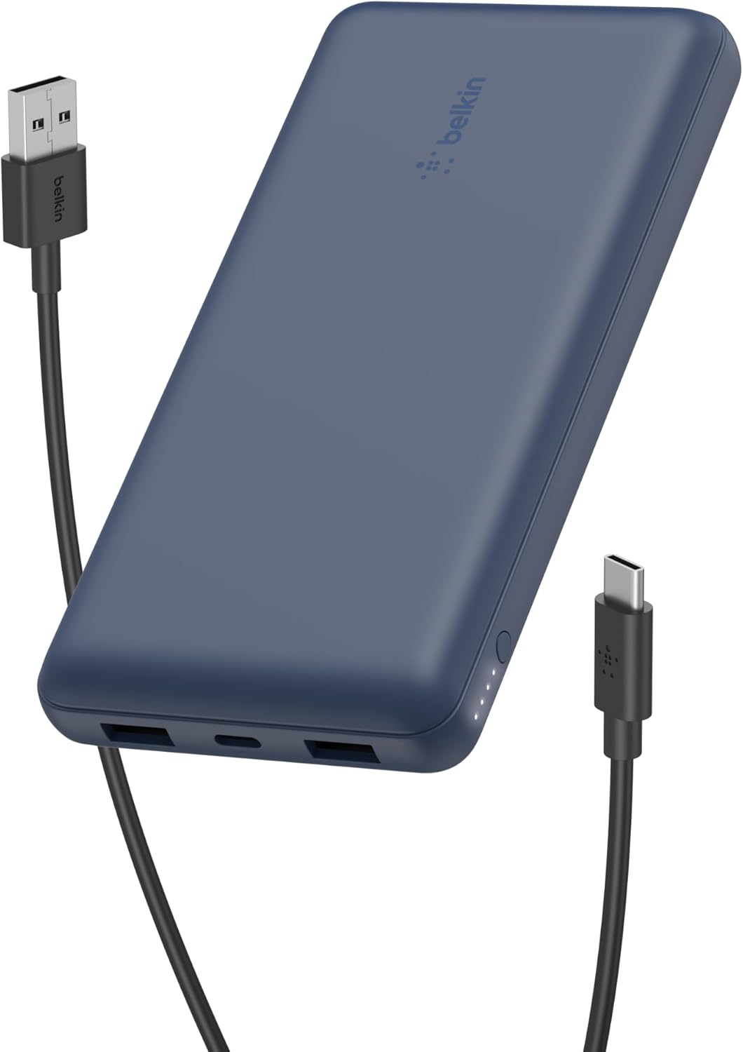 Belkin Portable Charger – 20,000 mAh Power Bank (Blue)