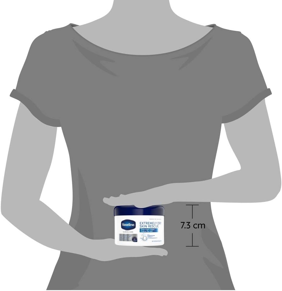 Vaseline Clinical Care Body Cream for Extremely Dry Skin to Help Restore Skin's Moisture