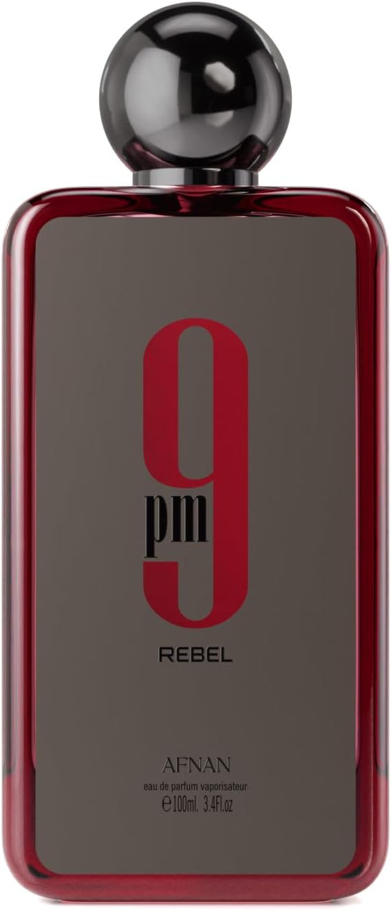 Afnan 9 PM Rebel – Eau de Parfum 3.4 oz (Unisex)