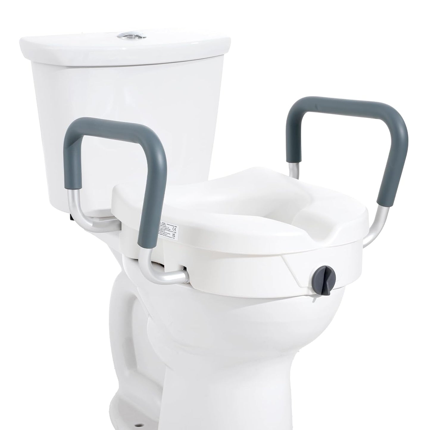 🚽🌟 VEVOR Raised Toilet Seat – 5″ Height 🌟🚽