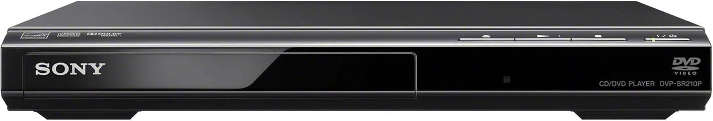 Sony DVPSR210P DVD Player (Progressive Scan) – Blac