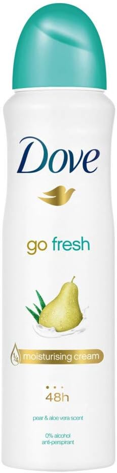 Dove go fresh pera & aloe spray 250ml