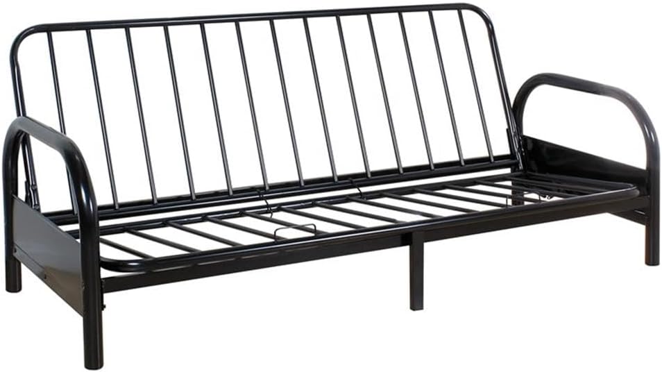 Full‑Size Futon Frame – Black