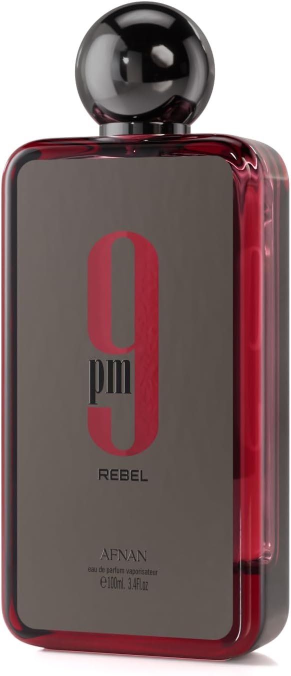 Afnan 9 PM Rebel – Eau de Parfum 3.4 oz (Unisex)