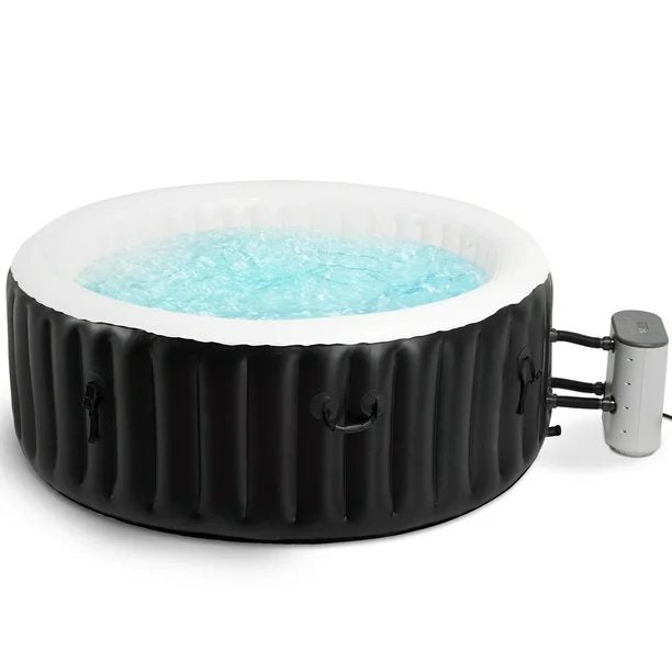 4 Person 71'' Inflatable Hot Tub Spa Bubble Capacity 800L , Outdoor Portable Hottub