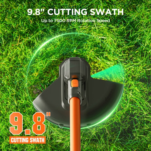 Litheli Cordless Weed Wacker 10 Inch, U20 Handy+ 20V String Trimmer