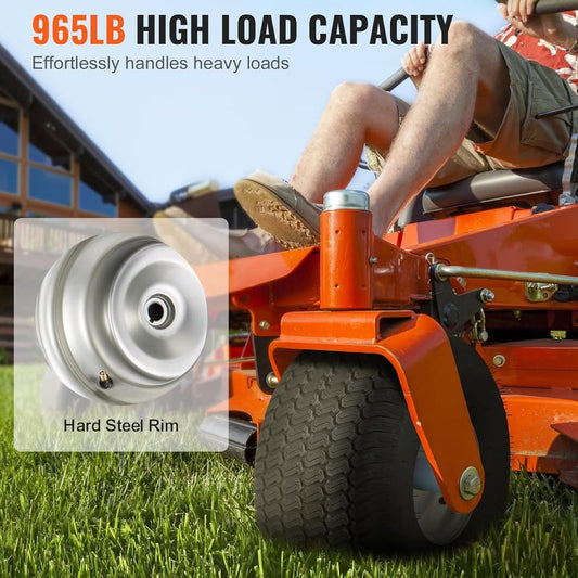 Lawn Mower Tires with Rim, 20x8-8" Tubeless Tractor Tires, 2-Pack Tire and Wheel Assembly,