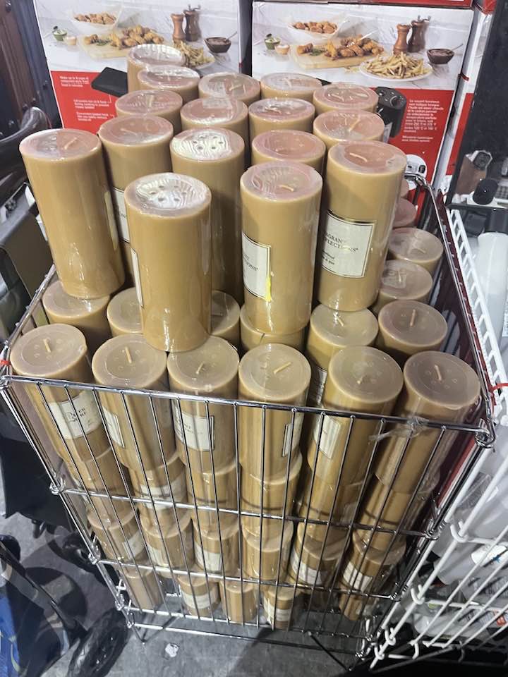 Fragrant Reflection 6" Pillar Candle (Gingerbread Cookie) -