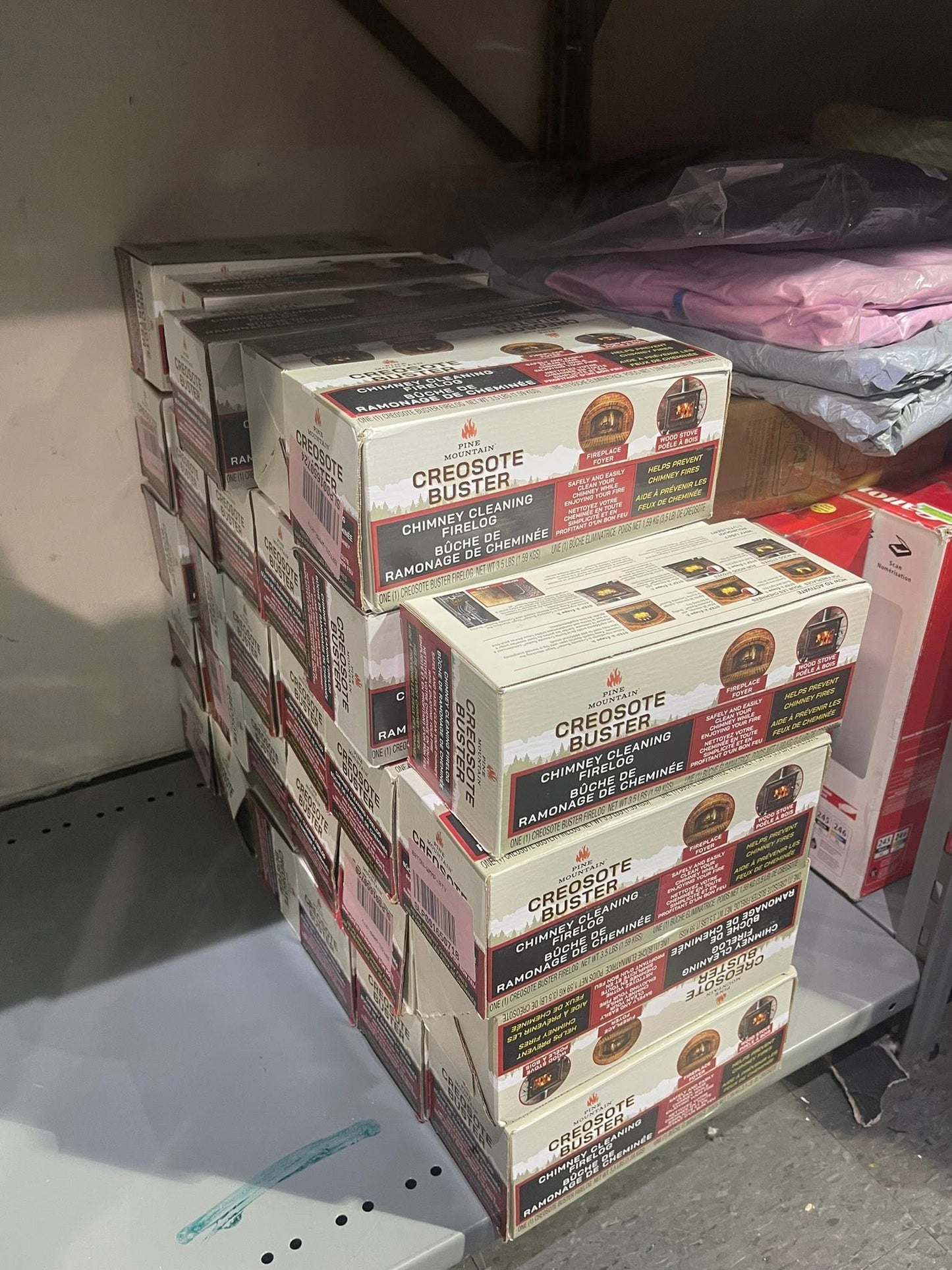 Pine Mountain Creosote Buster Chimney Cleaning Safety Firelog 3.5Lb Log Brown 1 Count