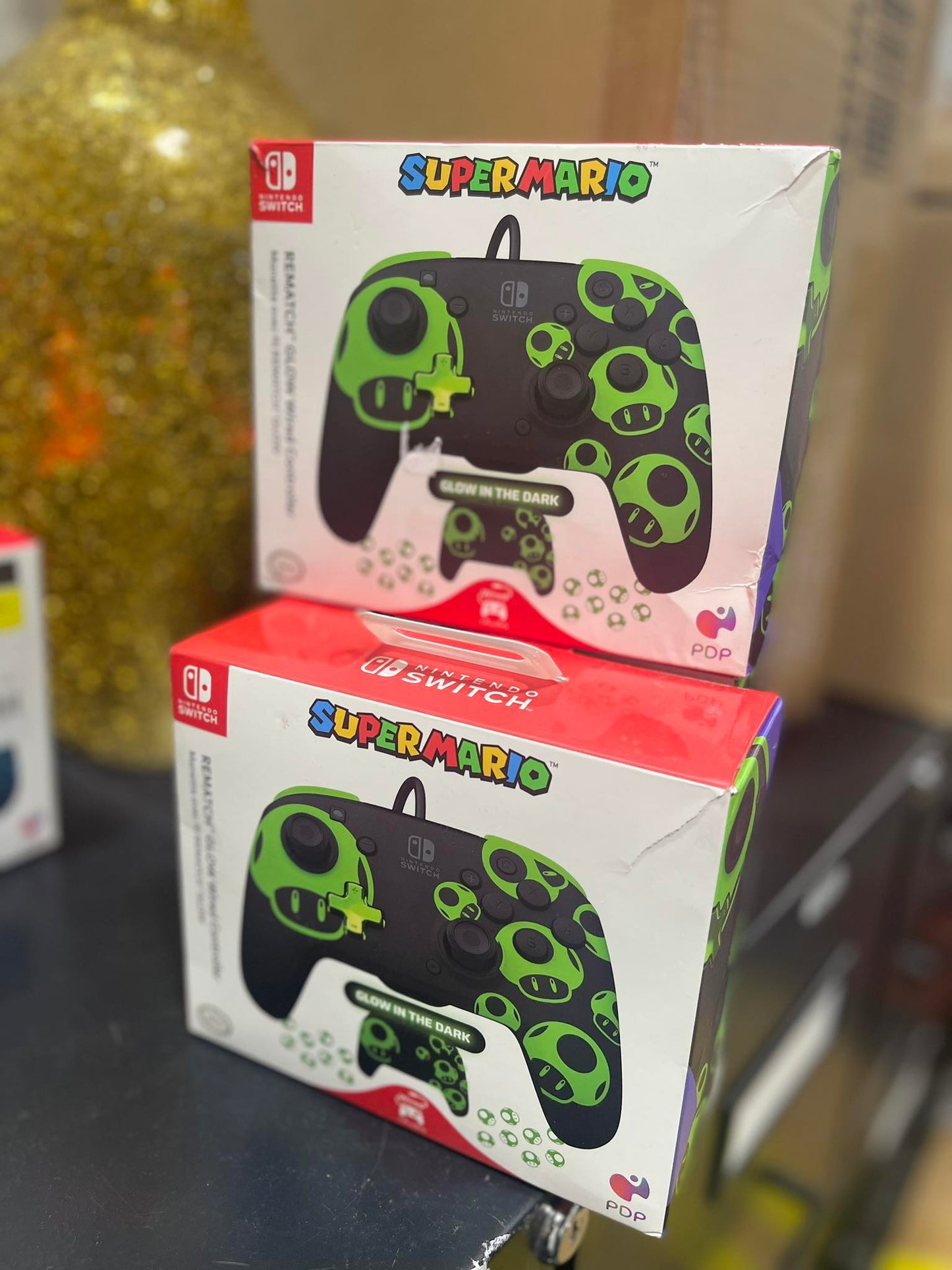 PDP REMATCH Enhanced Wired Nintendo Switch Pro Controller, Switc