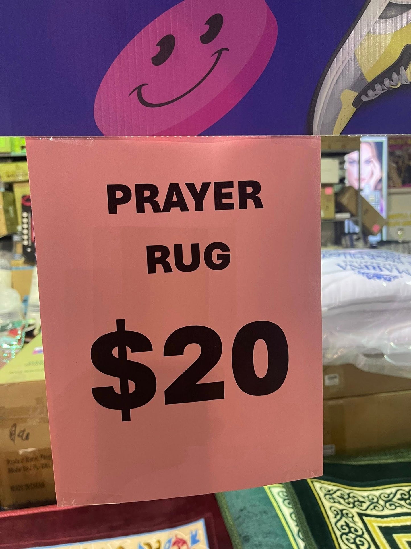 Islamic Prayer Rug Thick Soft Velvet Muslim Mat Unique Arabic Tu