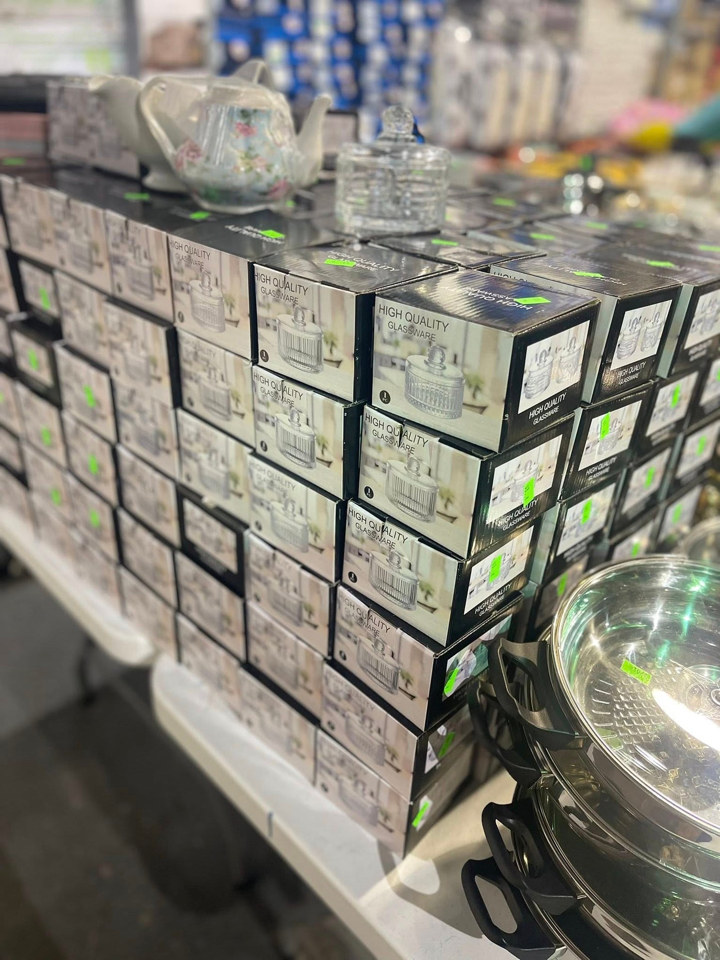 Glass Candy Dish with Lid, Clear Round Glass Candy Jar Ice Cream Dessert Cups Jewelry Box for Food Storage Organization