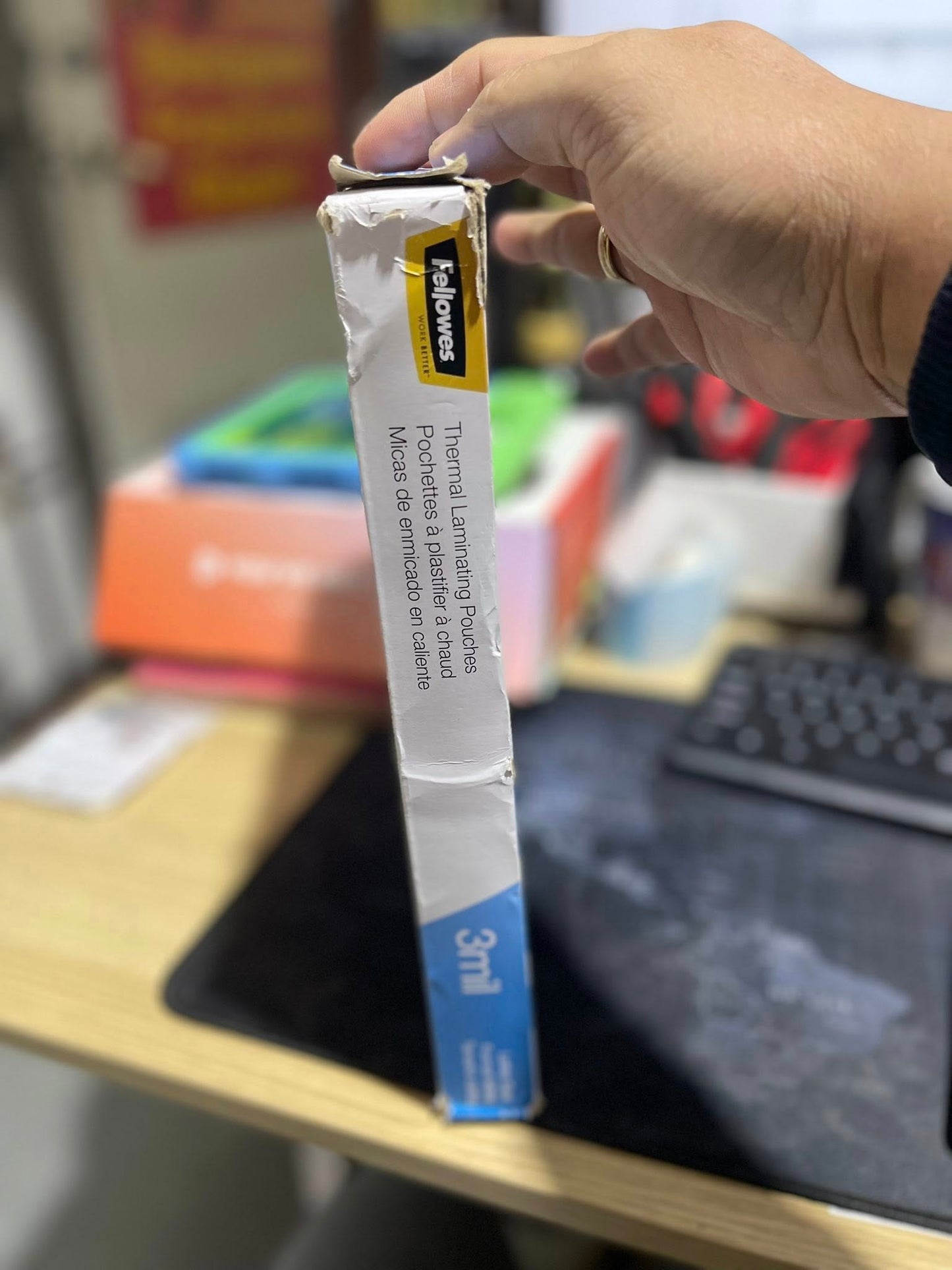 Fellowes Thermal Laminating Pouches - Letter, 3 mil, 200 pack