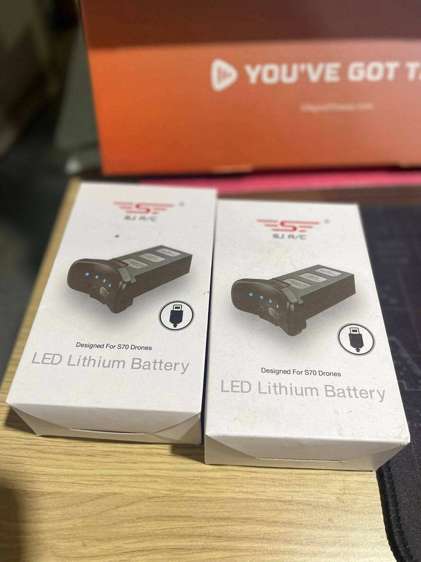 7.4V 2500mAh lipo Battery for HS100 S70 T35 S70W 7.4v RC Drone Battery for Holy Stone HS100 SJ/RC for SJRC S70W