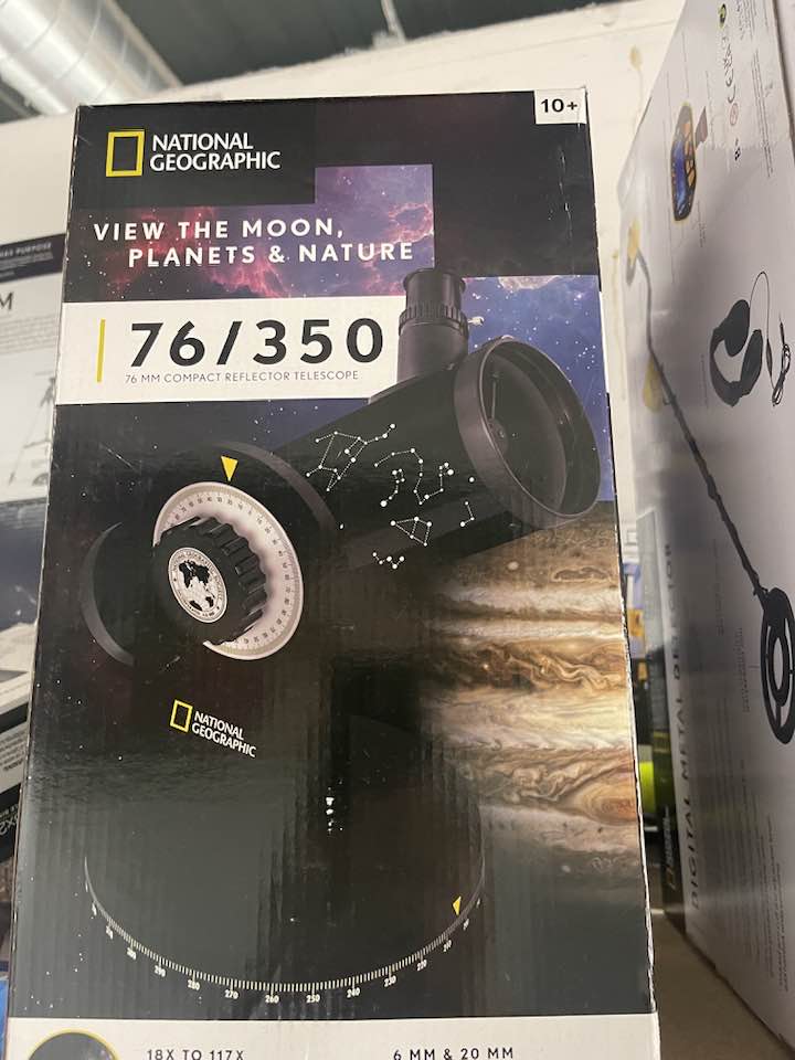 National Geographic BRESSER 76/350 Compact Telescope