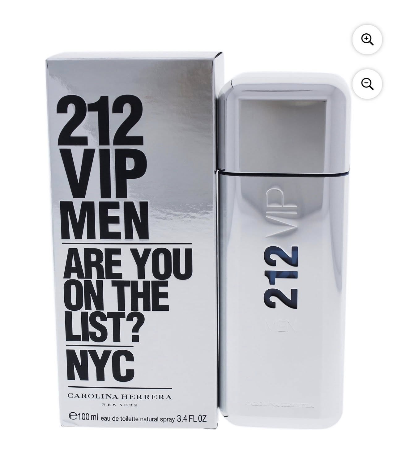212 VIP by Carolina Herrera for Men – 3.4 oz EDT Spray