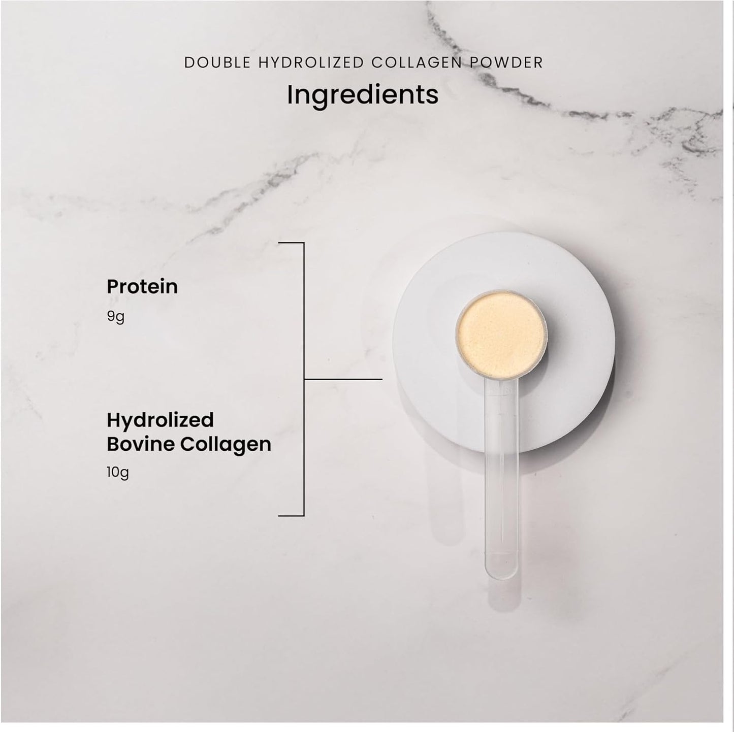 500g Hydrolyzed Collagen Powder – Type I & III (Unflavored