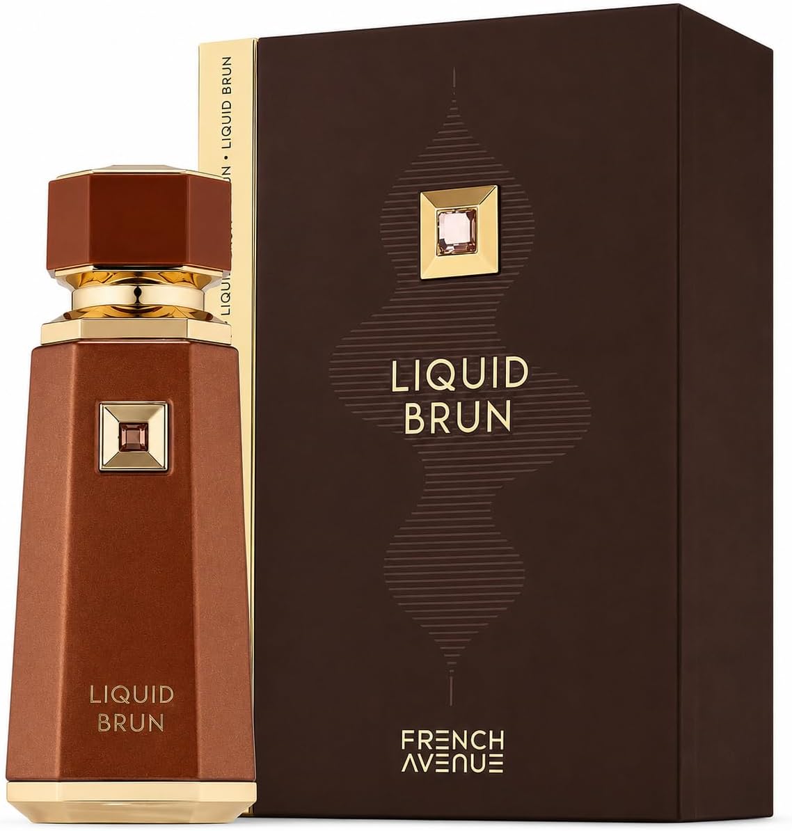 Liquid Brun Eau De Parfum 3.4 Oz by Fragrance World (Men)