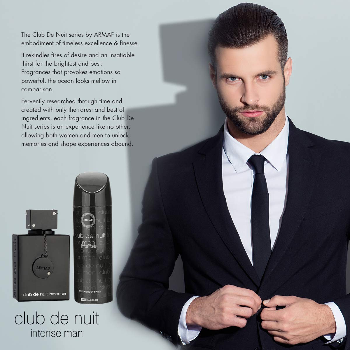 Armaf Club De Nuit Intense 2-Piece Set for Men,