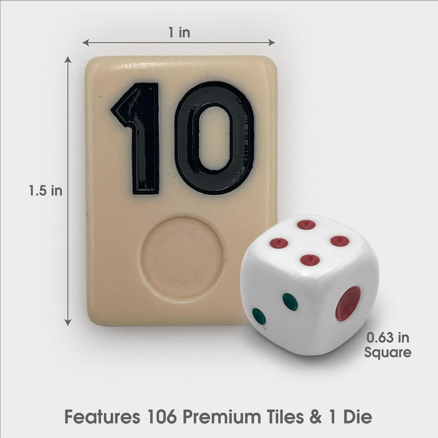 CHH 5017W Deluxe Rummy Set with Wooden Racks