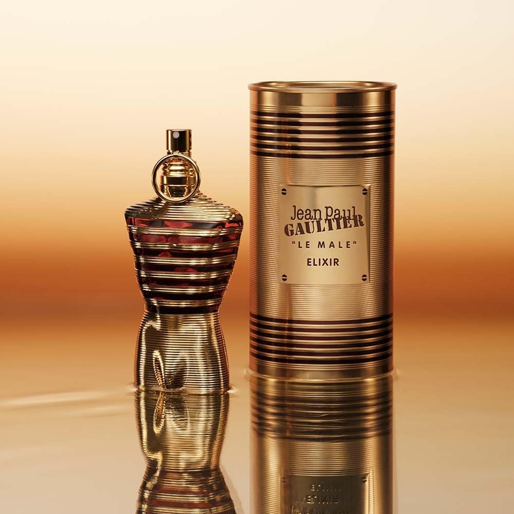 Le Male Elixir by Jean Paul Gaultier for Men 2.5 oz Parfum Spray