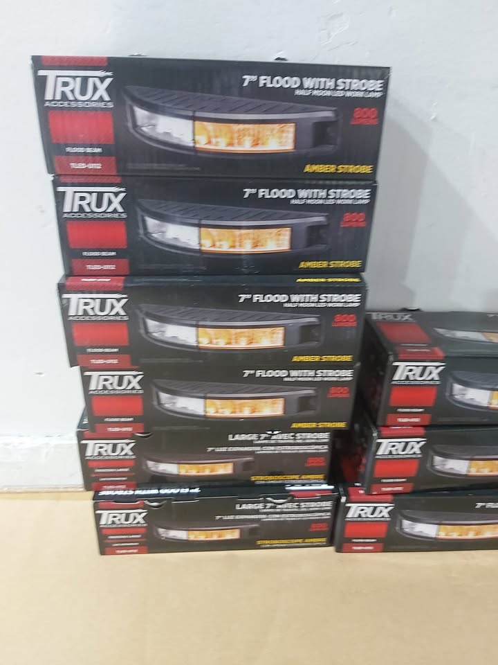 7” Half Moon Surface Mount LED Work Lamp