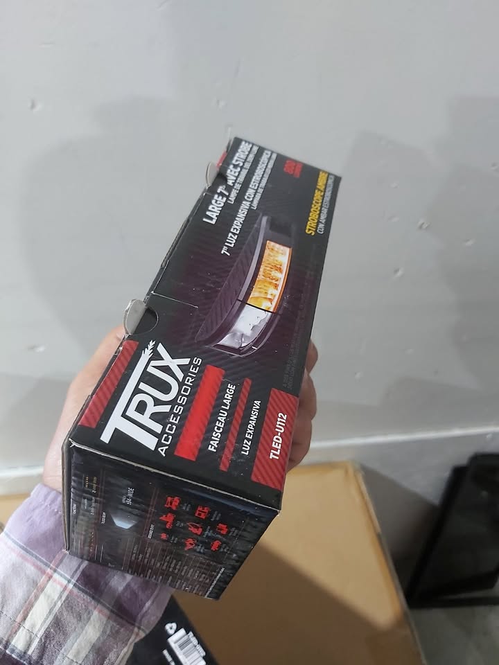 7” Half Moon Surface Mount LED Work Lamp