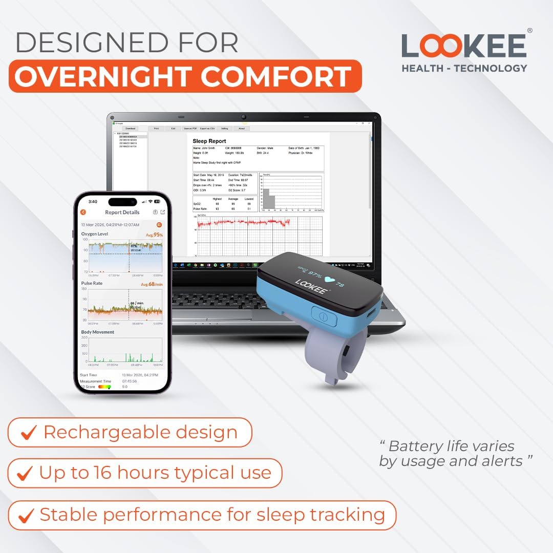 LOOKEE RING PRO SLEEP OXYGEN MONITOR