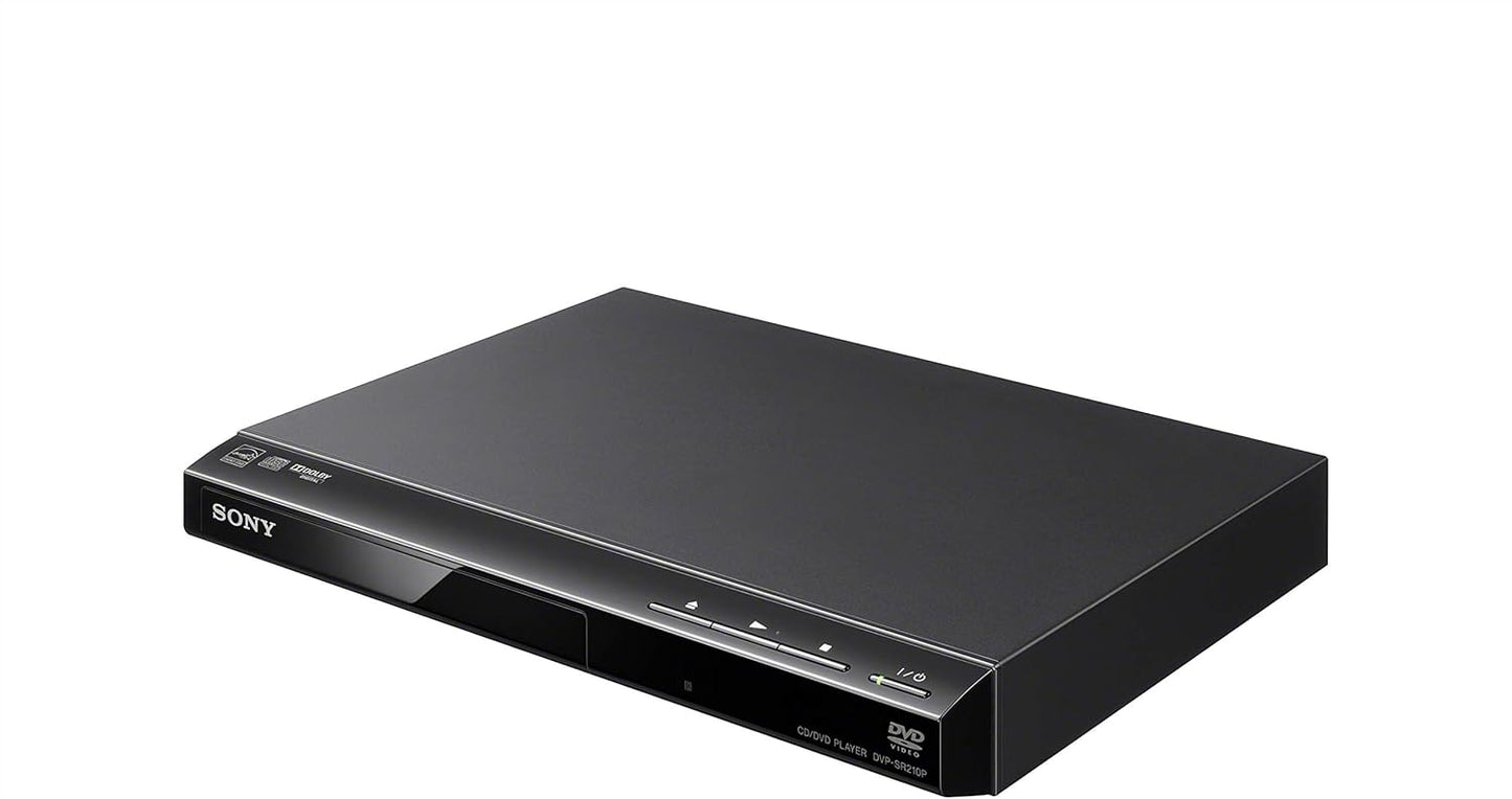 Sony DVPSR210P DVD Player (Progressive Scan) – Blac