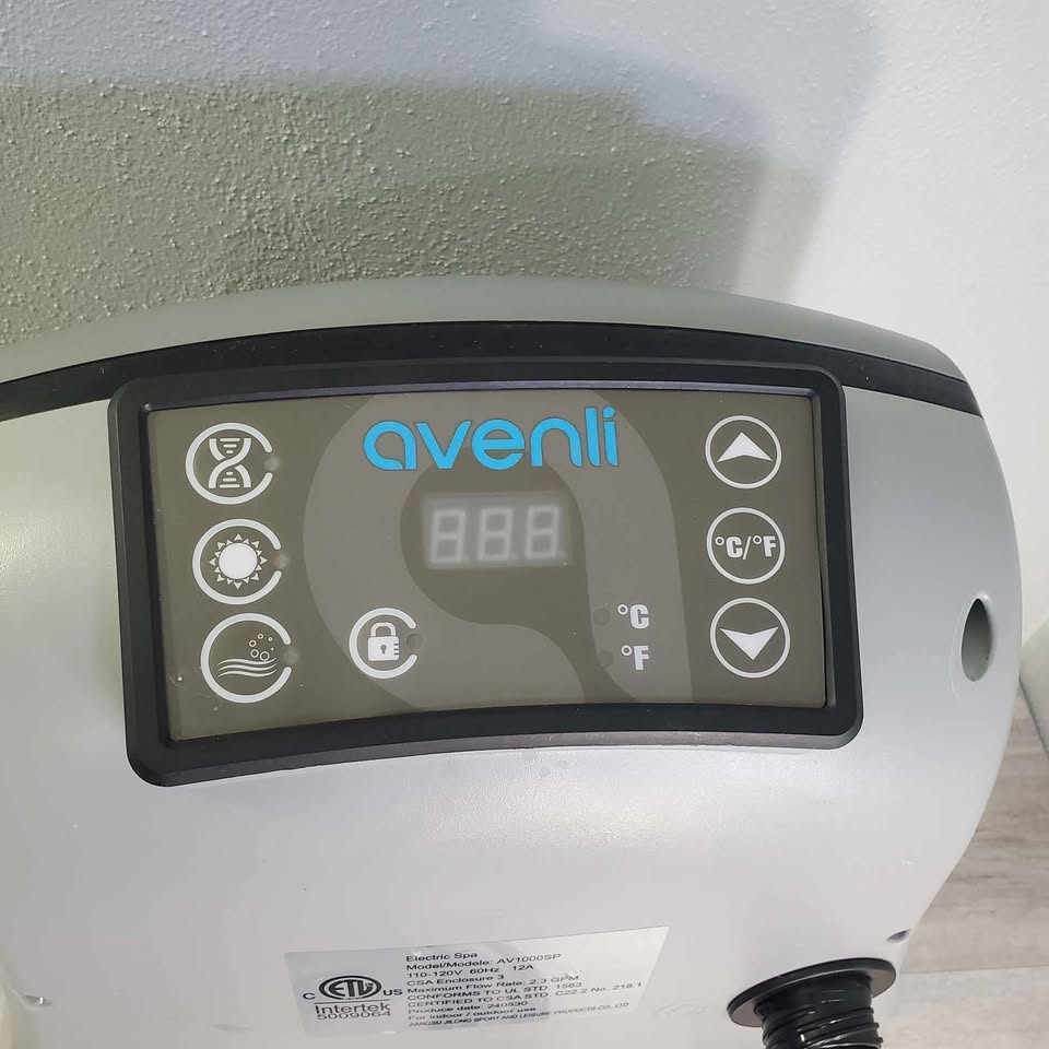Avenli AV1000SP Inflatable Personal Electric Spa Pump