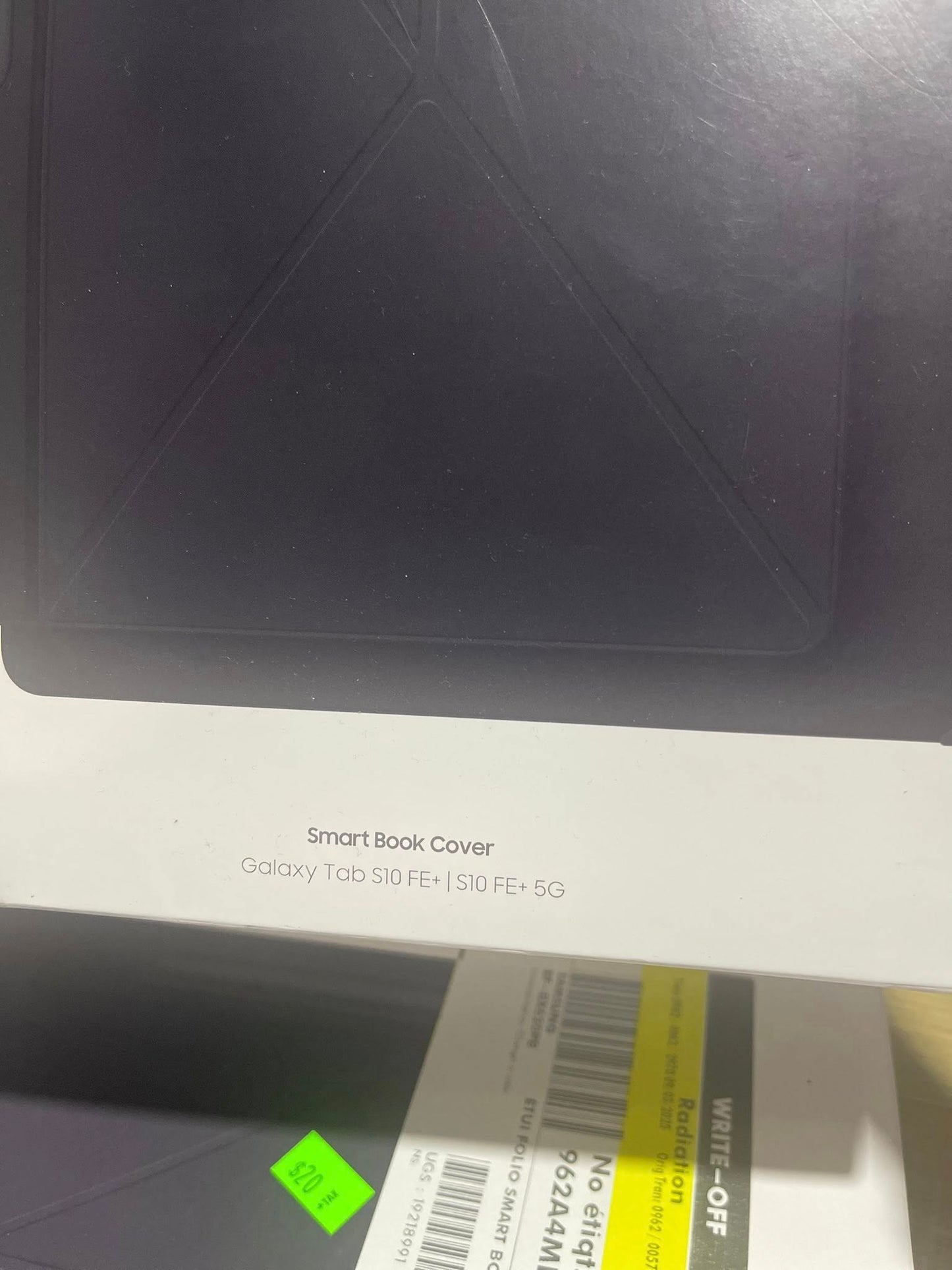 Samsung Galaxy Tab S10 FE+ Smart Book Cover – Black