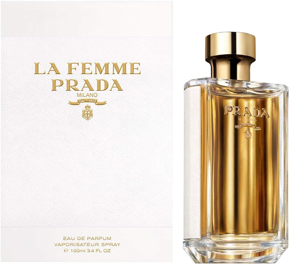 Prada La Femme Eau De Parfum Spray for Women, 3.4 Fl Oz