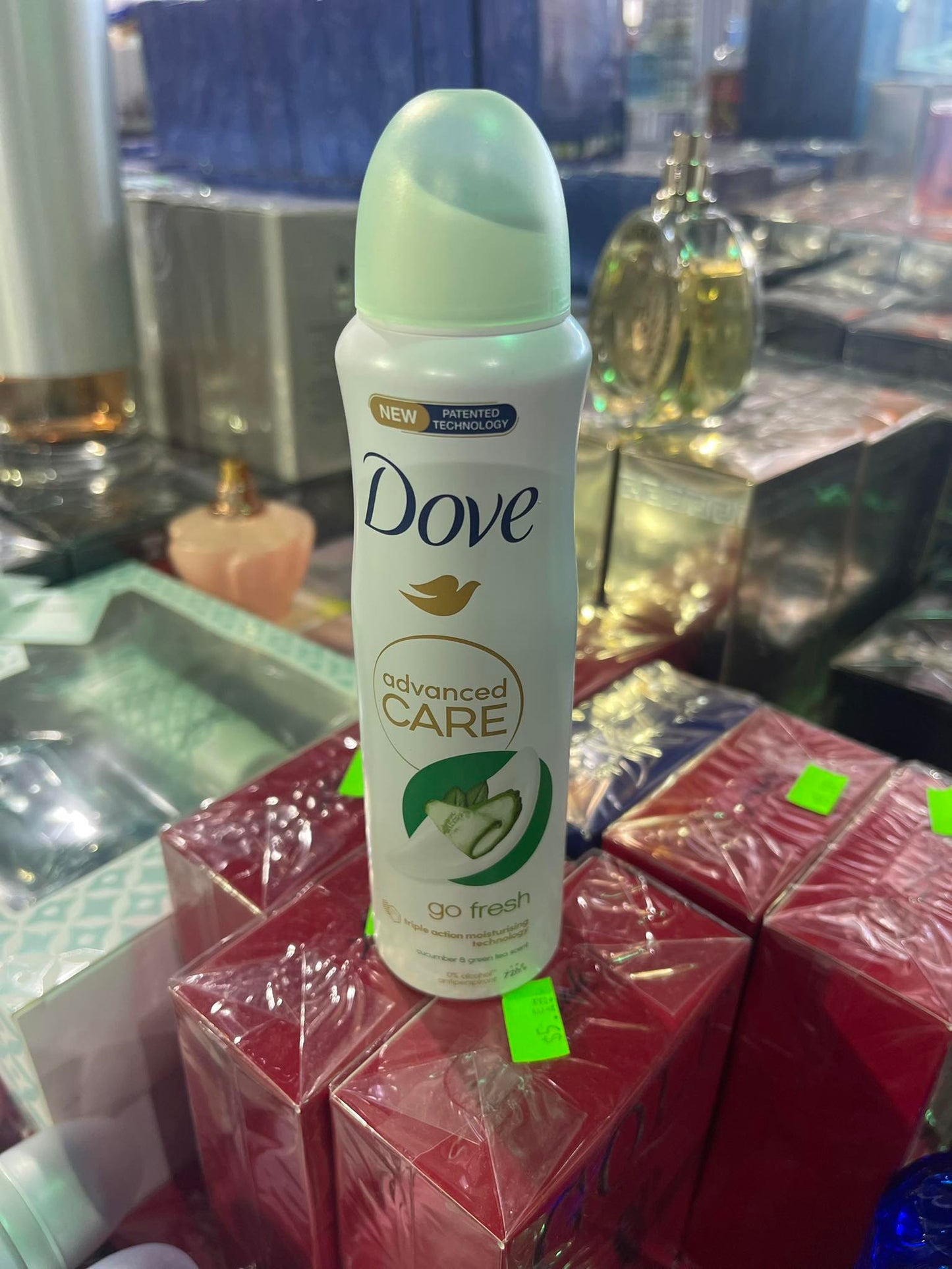 Dove Advanced Care Cool Essentials Deodorant For Women Dry Spray 107 g