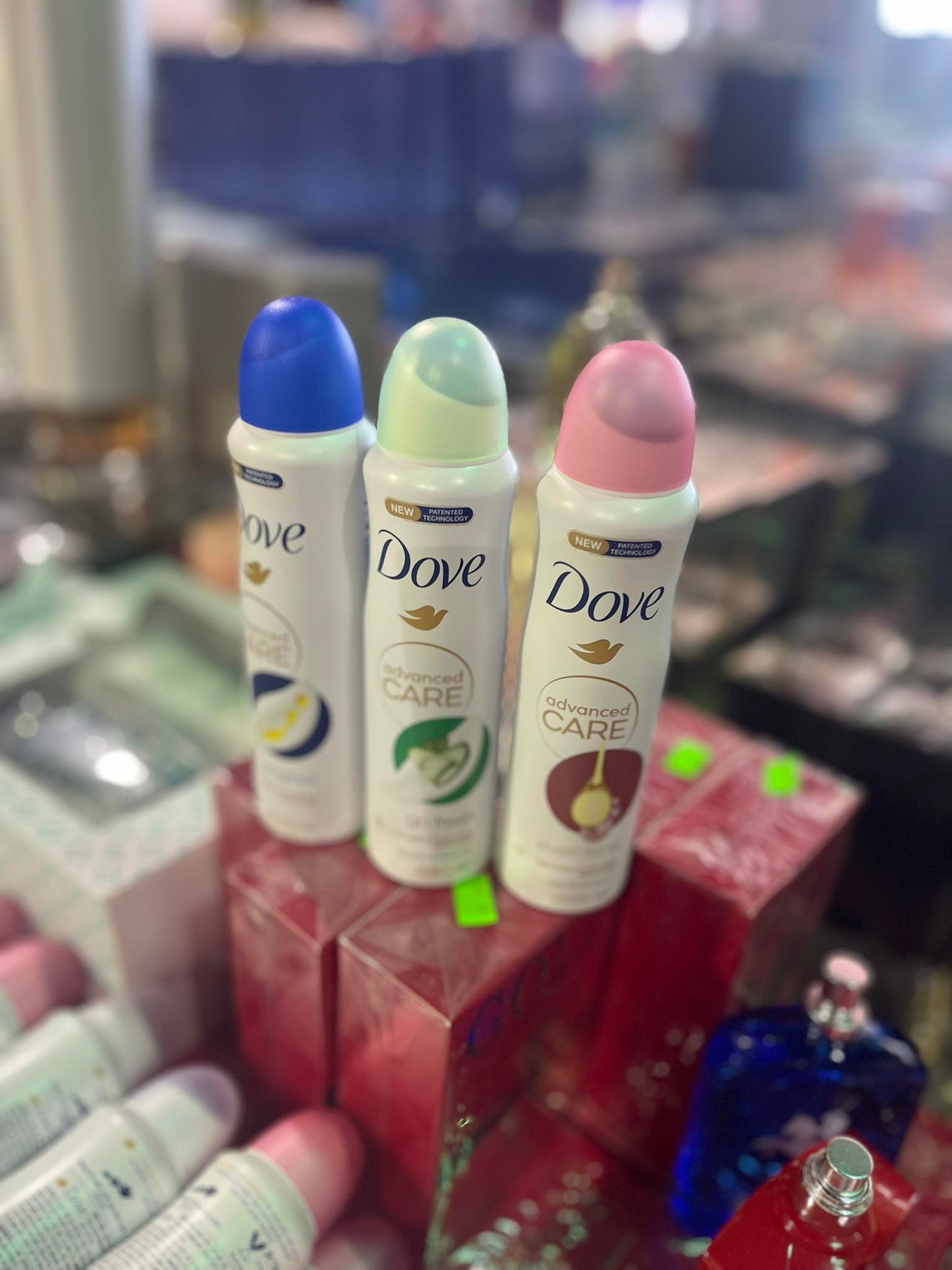 Dove Advanced Care Cool Essentials Deodorant For Women Dry Spray 107 g