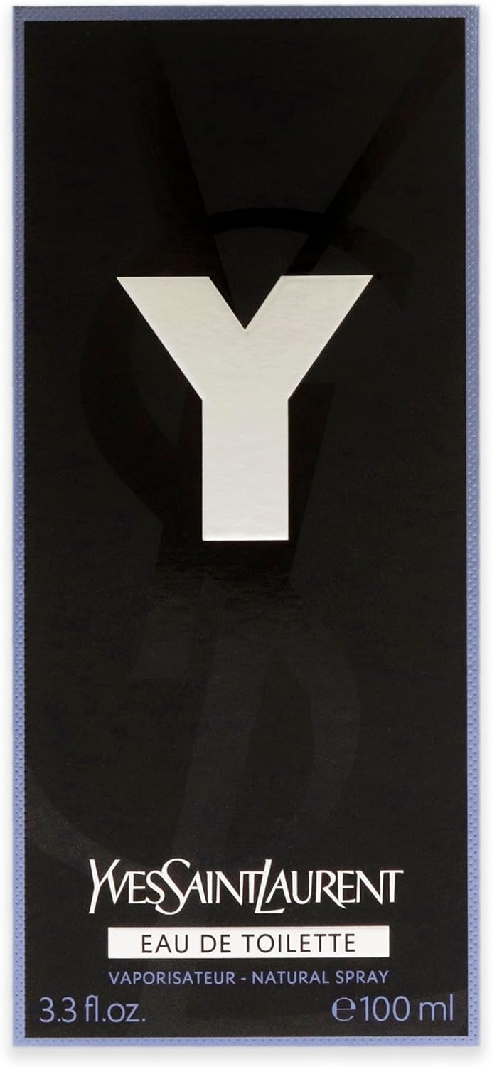YVES SAINT LAURENT Y Eau De Toilette for Men, 100 ml/3.3 fl oz