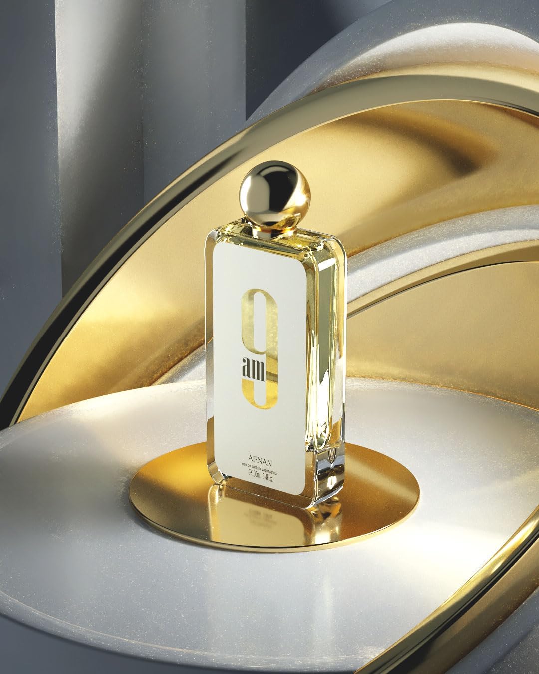 Afnan 9AM by Afnan – Unisex Eau de Parfum Spray (3.4 oz