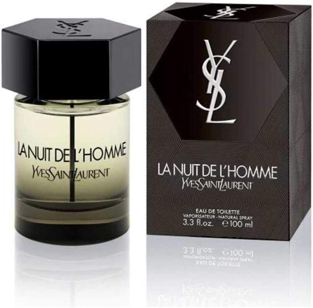 Yves Saint Laurent La Nuit De L’Homme – Eau de Toilette 3.3 oz (Men)