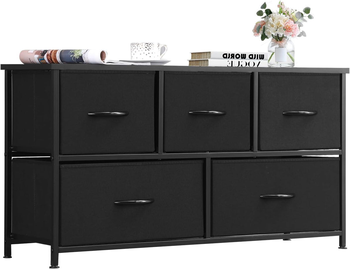 Dresser / Chest of Drawers – 5‑Drawer Fabric Storage Organizer