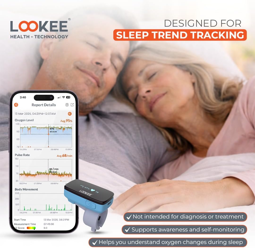LOOKEE RING PRO SLEEP OXYGEN MONITOR