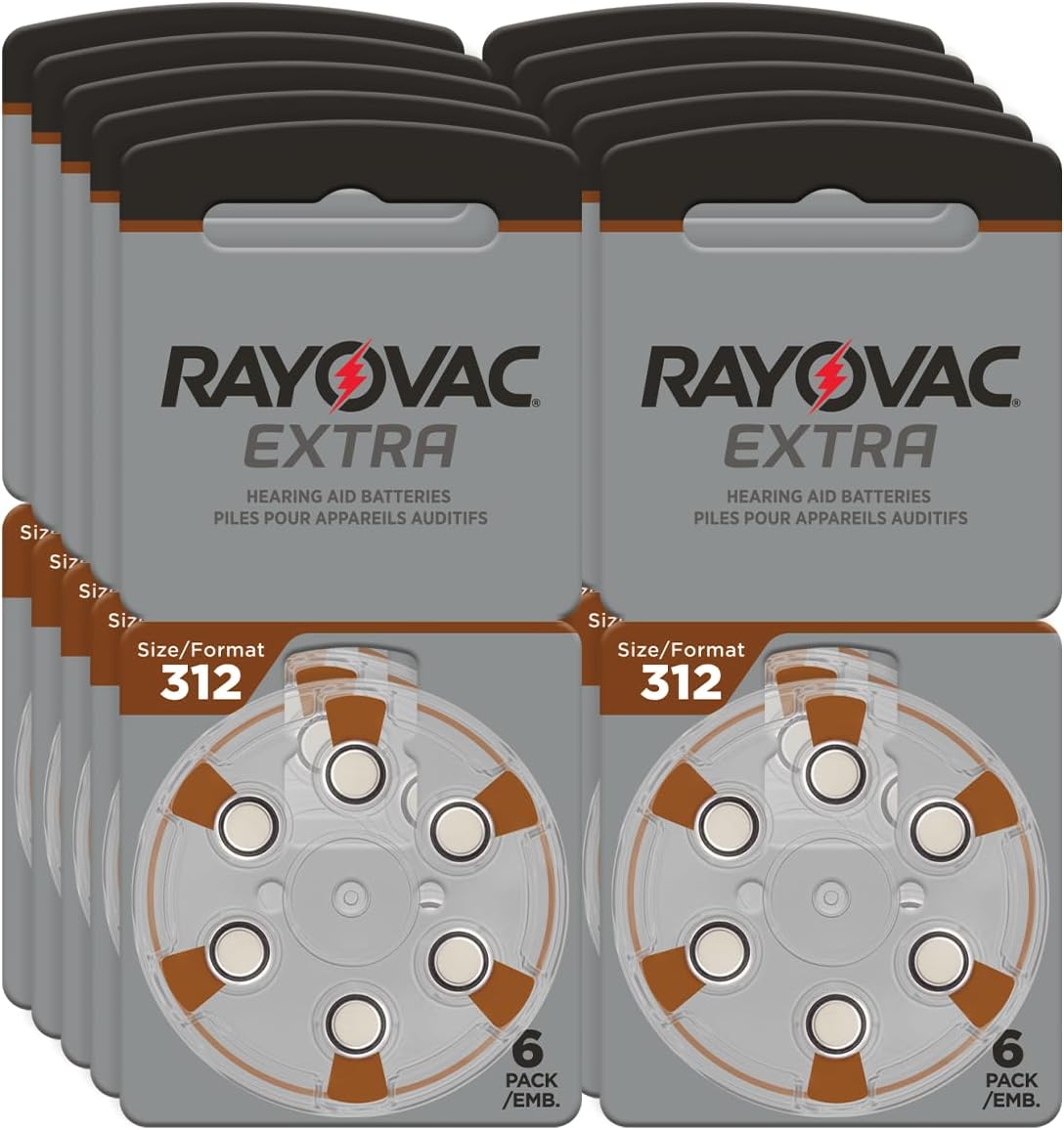 RAYOVAC® Extra Size 312 Hearing Aid Batteries