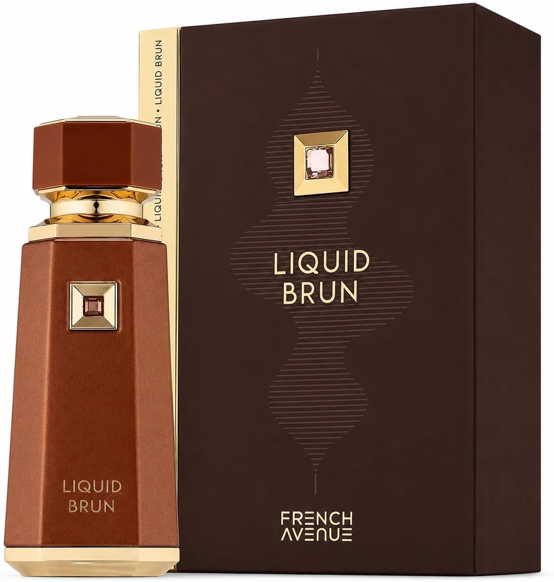 Liquid Brun Eau De Parfum 3.4 Oz by Fragrance World (Men)
