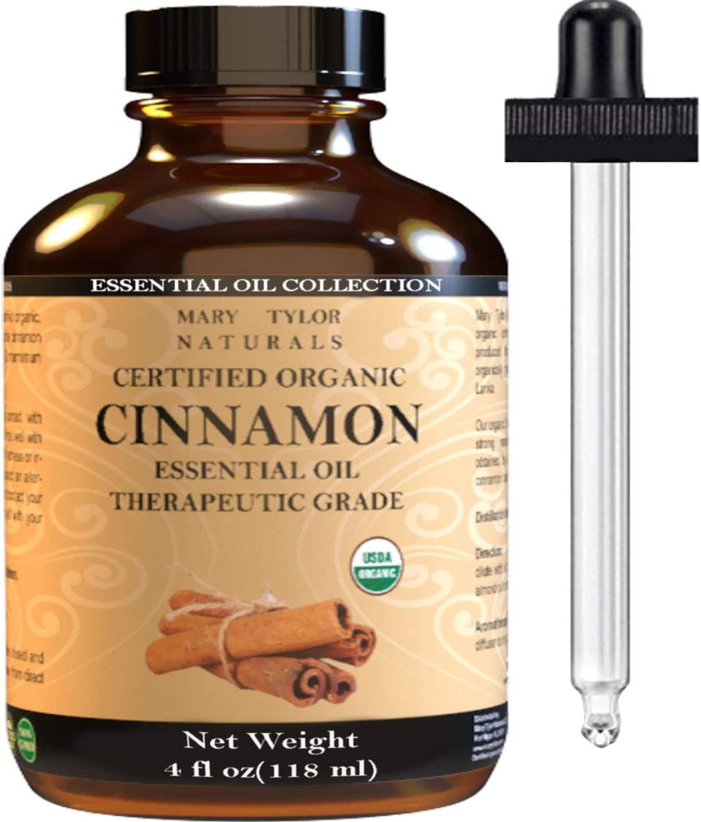 Organic Cinnamon Essential Oil (4 oz)
