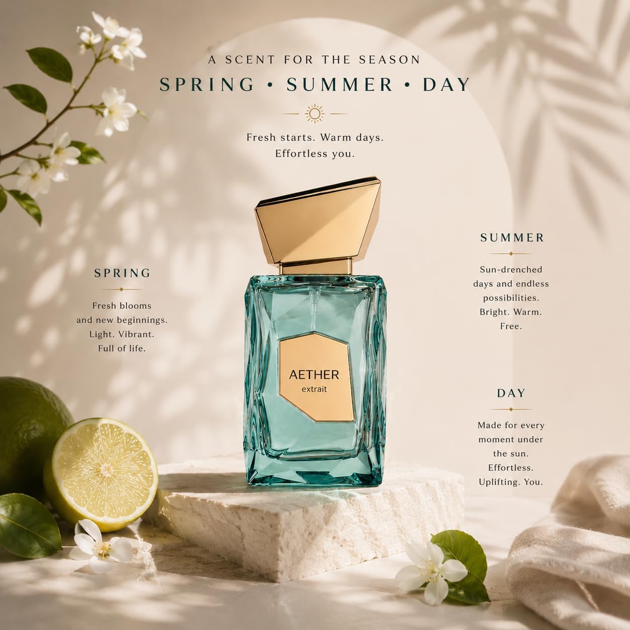 Fragrance World French Avenue Aether, Unisex Extrait de Parfum, 3.4 Fl Oz